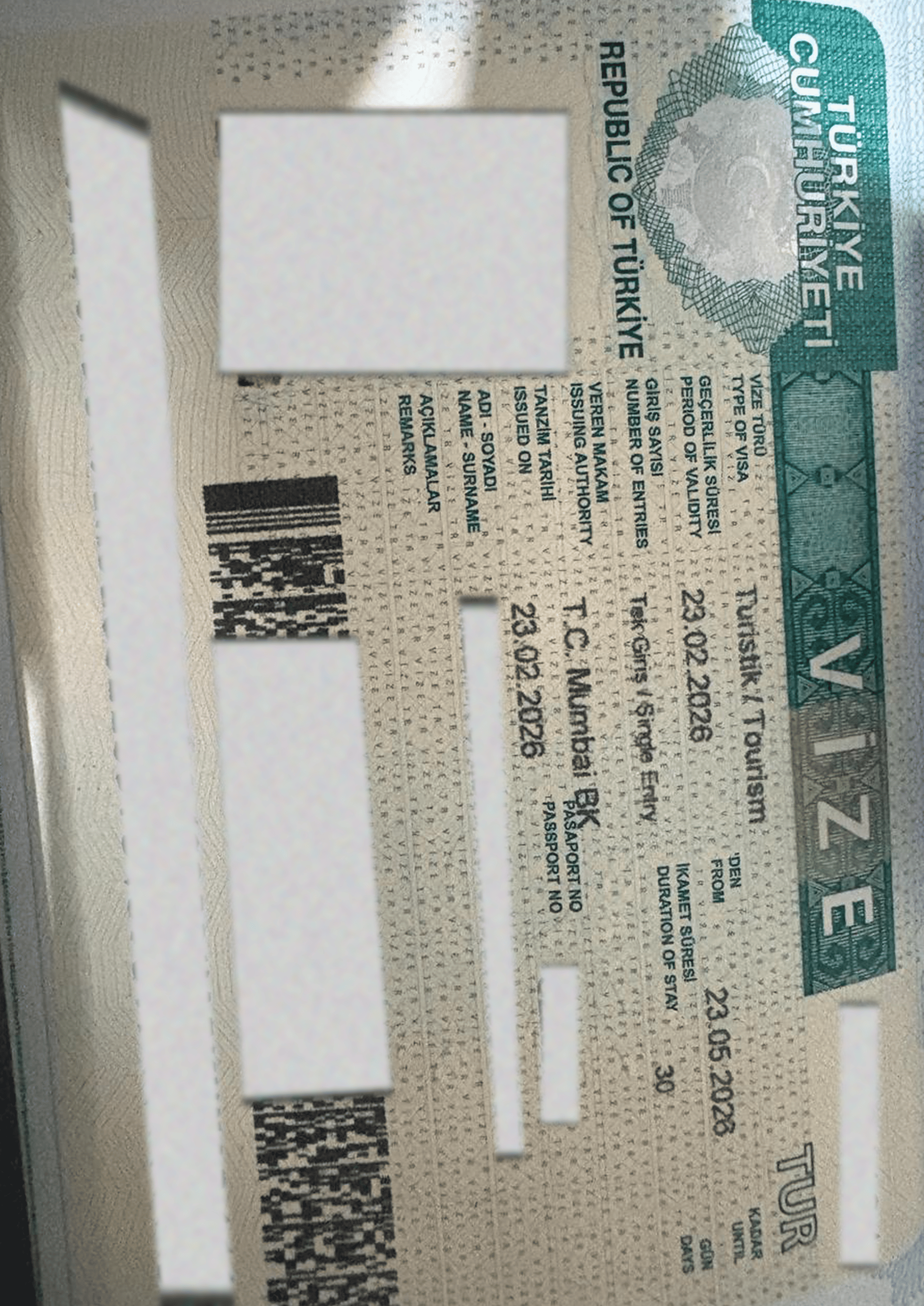 Visa Approval